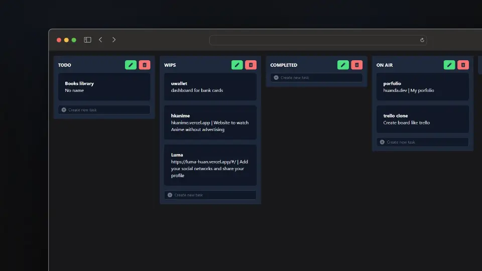 Basic Trello clone