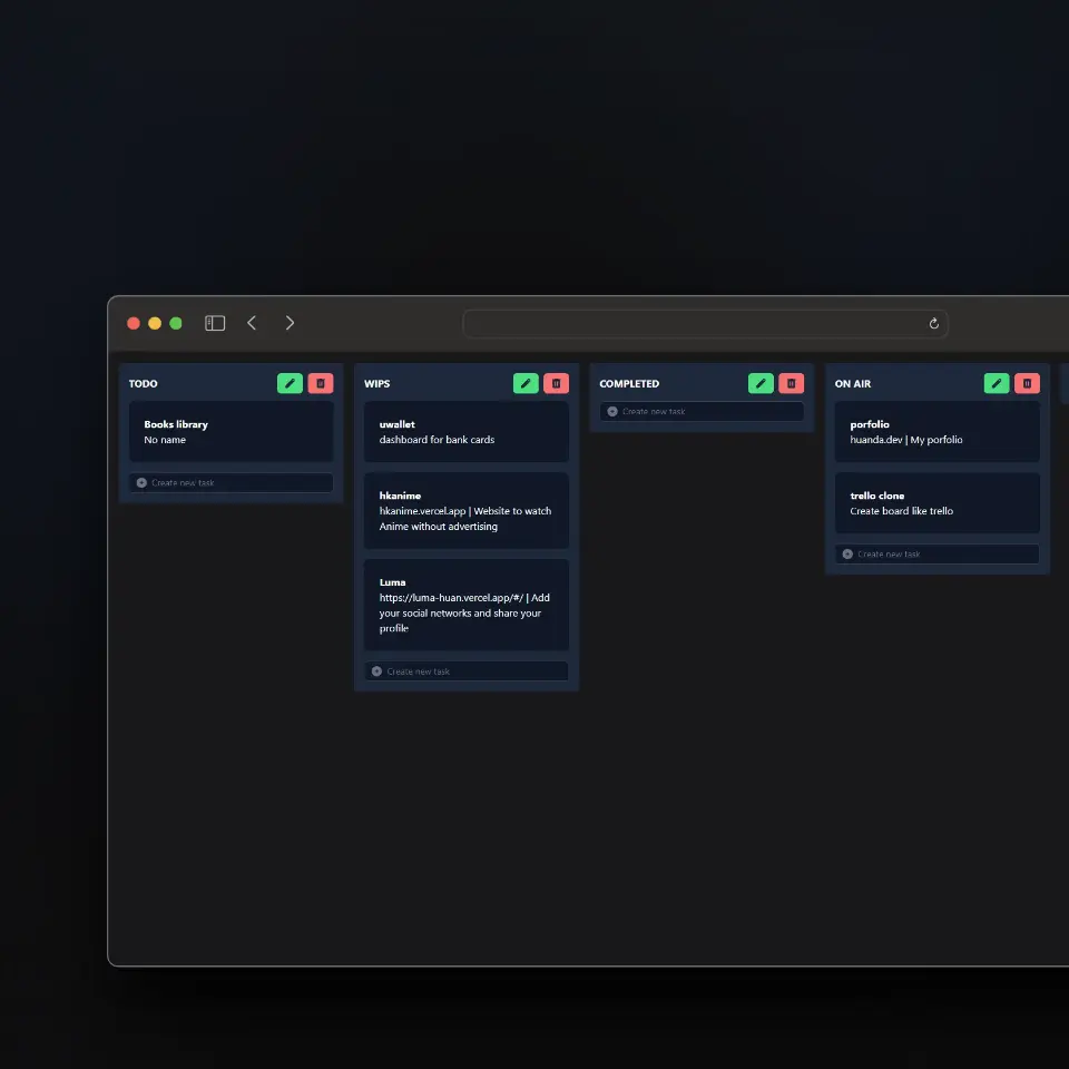 Basic Trello clone